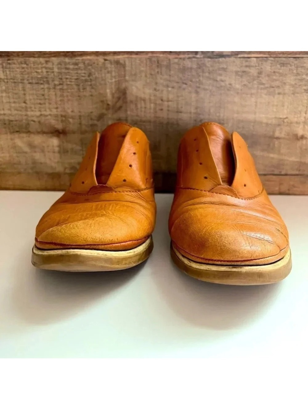 Pikolinos Pyrgos Leather Laceless Oxford - Picture 4 of 6